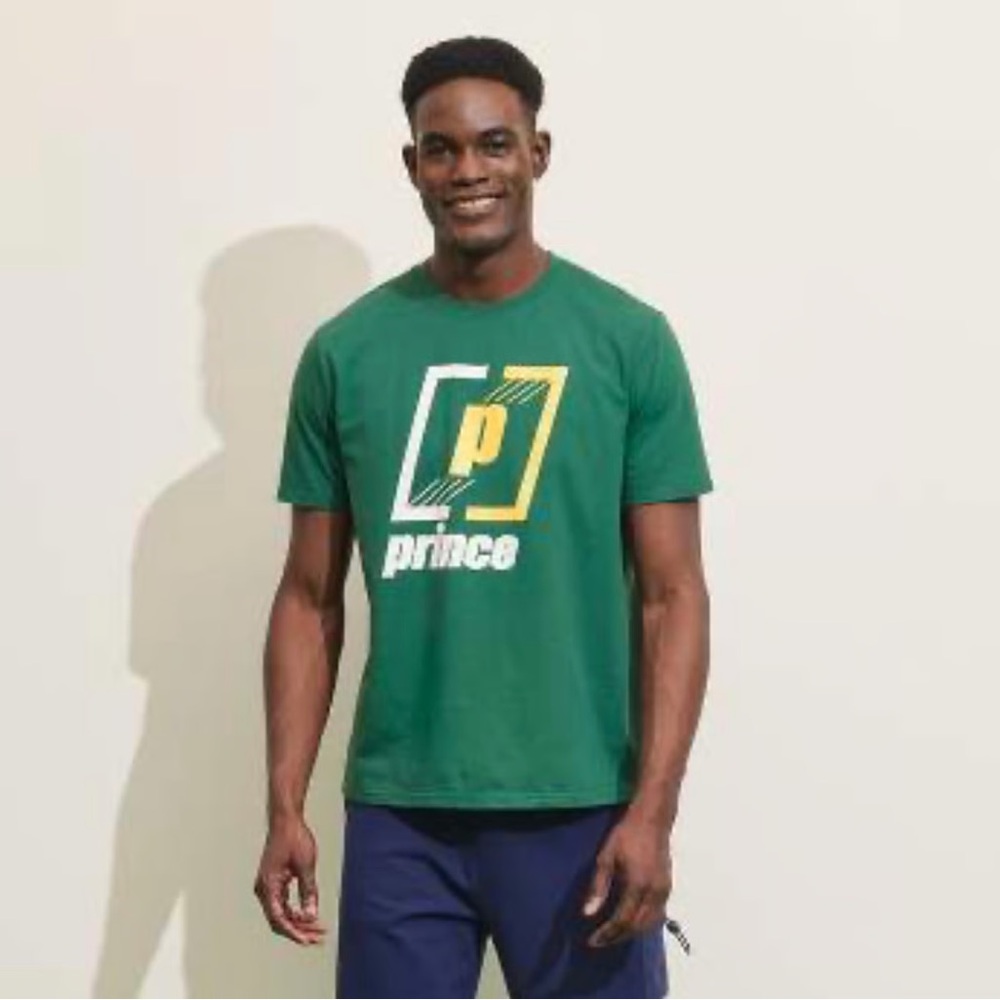 New Prince Tee Tshirt Men’s XL Pickleball Evergreen